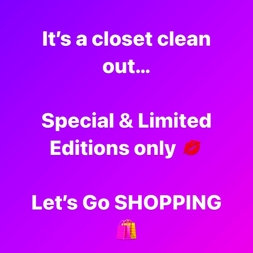 Vintage, Special Edition and Limited Edition Only